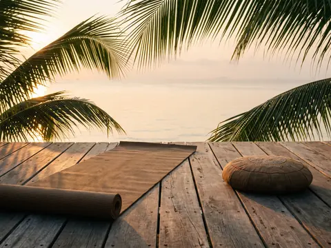 Yoga and Tantra in Thailand: Where to Practise (AI concept image)