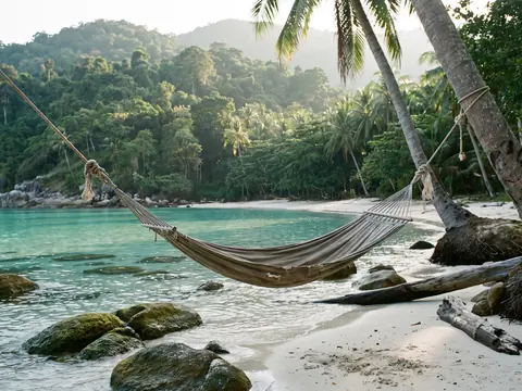 Koh Phangan (AI concept image)